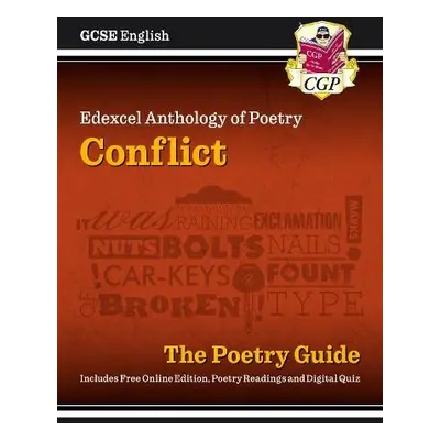 GCSE English Edexcel Poetry Guide - Conflict Anthology includes Online Edition, Audio a Quizzes 