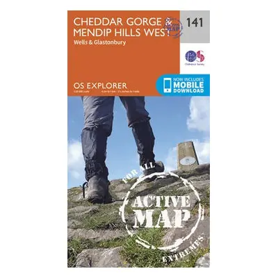 Cheddar Gorge and Mendip Hills West - Ordnance Survey