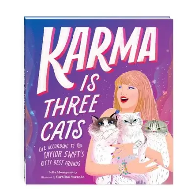 Karma Is Three Cats Picture Book - Mudpuppy