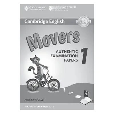 Cambridge English Movers 1 for Revised Exam from 2018 Answer Booklet