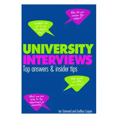 University Interviews - Stannard, Ian a Cooper, Godfrey