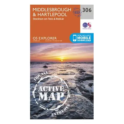 Middlesbrough and Hartlepool, Stockton-on-Tees and Redcar - Ordnance Survey