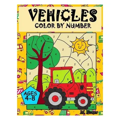 VEHICLES Colour by Number - Power, M