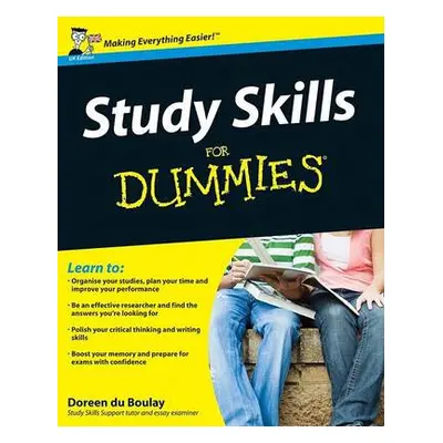 Study Skills For Dummies - du Boulay, Doreen