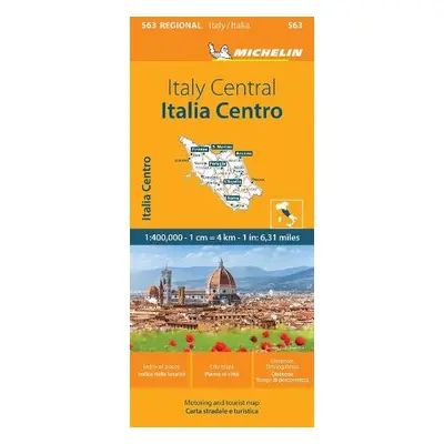 Italy Centre - Michelin Regional Map 563 - Michelin