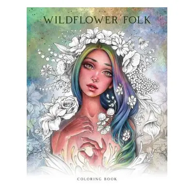 Wildflower Folk Coloring Book