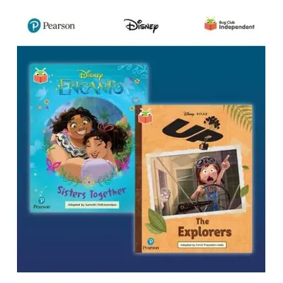 Pearson Bug Club Disney Year 2 Pack E, including Gold and Lime book band readers; Encanto: Siste