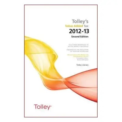 Tolley's Value Added Tax - Davies, Rhianon a Rudling, David