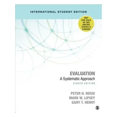 Evaluation - International Student Edition - Rossi, Peter H. a Lipsey, Mark W. a Henry, Gary T.