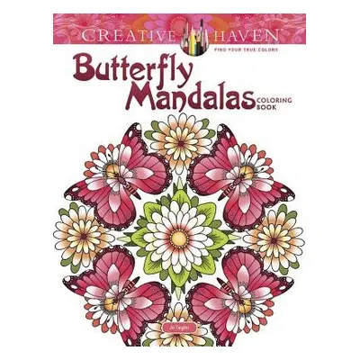 Creative Haven Butterfly Mandalas Coloring Book - Gaspas-Ettl, Dianne