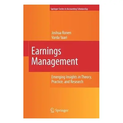 Earnings Management - Ronen, Joshua a Yaari, Varda