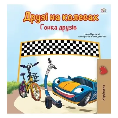 Wheels -The Friendship Race (Ukrainian Book for Kids) - Books, Kidkiddos a Nusinsky, Inna