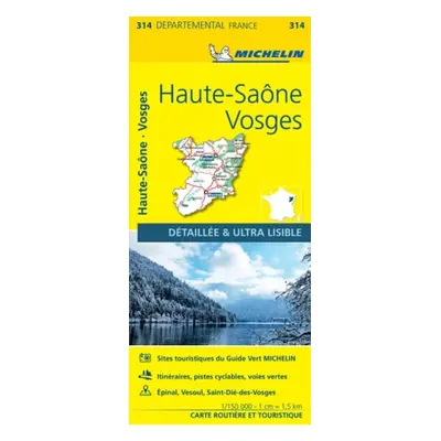 Haute-Saone Vosges - Michelin Local Map 314 - Michelin