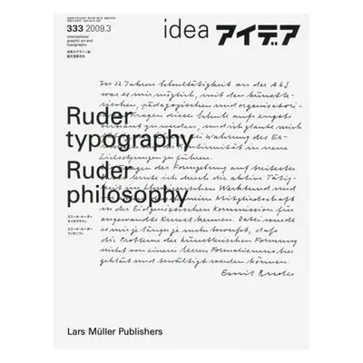 Ruder Typography-Ruder Philosophy: Idea No.333