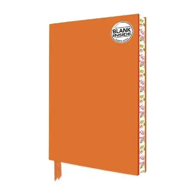 Orange Blank Artisan Notebook (Flame Tree Journals)