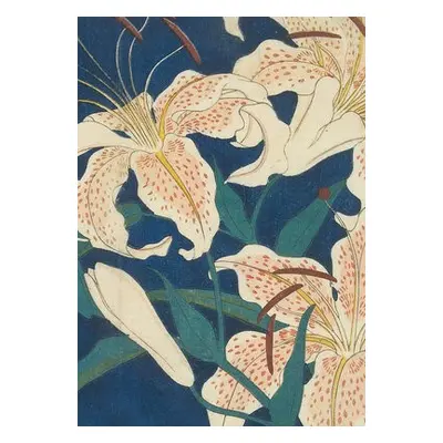 Hiroshige Spotted Lilies Dotted Paperback Journal