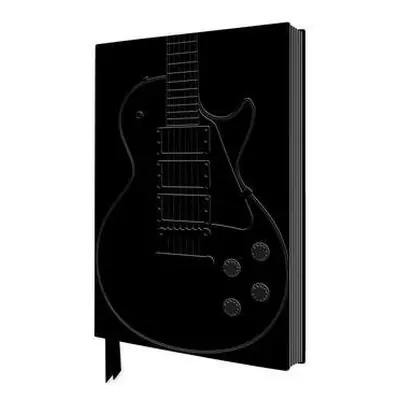 Black Gibson Guitar Artisan Art Notebook (Flame Tree Journals)