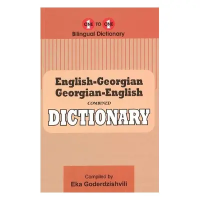 English-Georgian a Georgian-English One-to-One Dictionary (exam-suitable) - Goderdzishvili, E