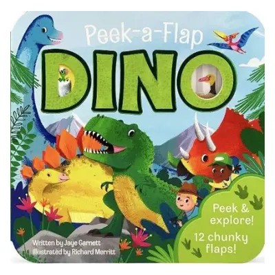 Dinosaur Peek a Flap Children's Board Book