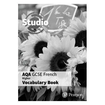 Studio AQA GCSE French Higher Vocab Book (pack of 8) - Stanley, Angela