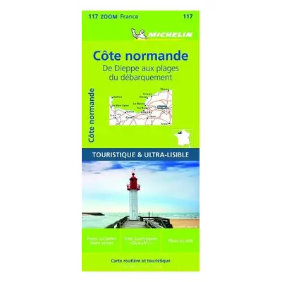 Normandy Coast - Zoom Map 117 - Michelin