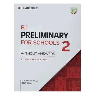 B1 Preliminary for Schools 2 Student's Book without Answers