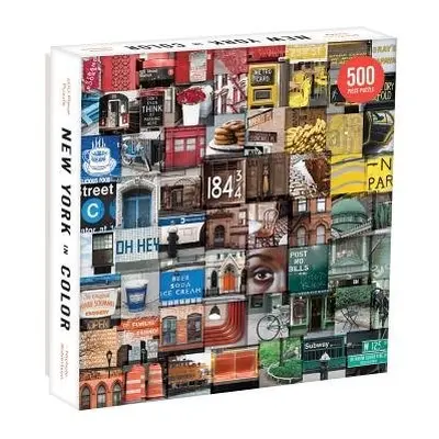 New York in Color 500 Piece Puzzle - McMenemy, Sarah