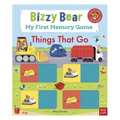 Bizzy Bear: My First Memory Game Book: Things That Go