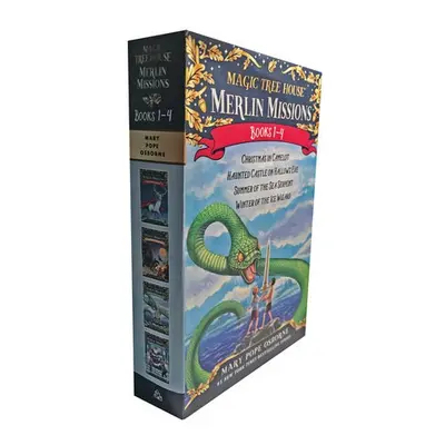 Magic Tree House Merlin Missions Books 1-4 Boxed Set - Osborne, Mary Pope