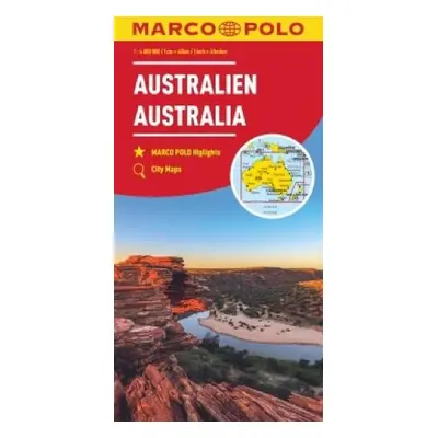 Australia Marco Polo Map - Marco Polo