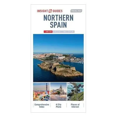 Insight Guides Travel Map Northern Spain (Insight Maps)