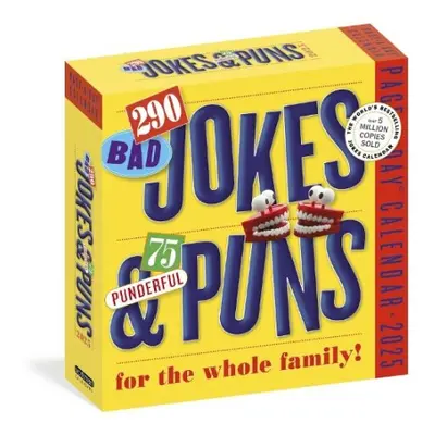 290 Bad Jokes a 75 Punderful Puns Page-A-Day® Calendar 2025 - Calendars, Workman