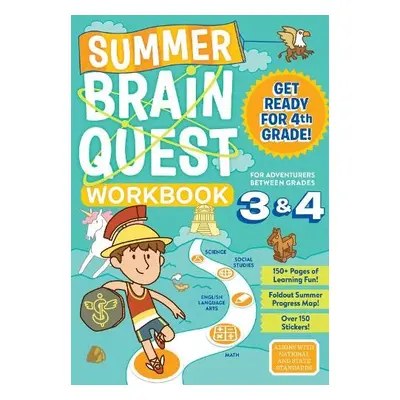 Summer Brain Quest: Between Grades 3 a 4 - Piddock, Claire a Walker, Persephone a Publishing, Wo