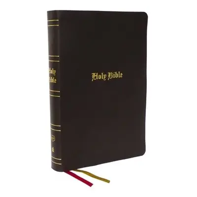 KJV Holy Bible: Super Giant Print with 43,000 Cross References, Brown Bonded Leather, Red Letter