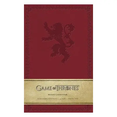 Game of Thrones: House Lannister Hardcover Ruled Journal - HBO, .