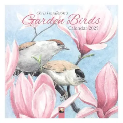 Chris Pendleton Garden Birds Wall Calendar 2025 (Art Calendar)