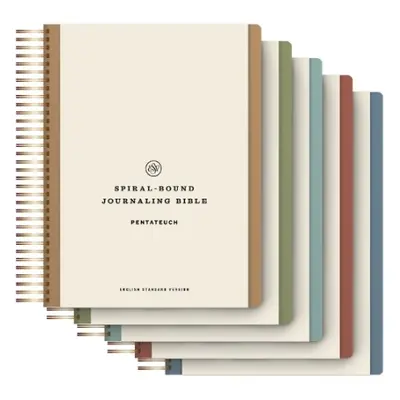 ESV Spiral-Bound Journaling Bible, Five-Volume Set