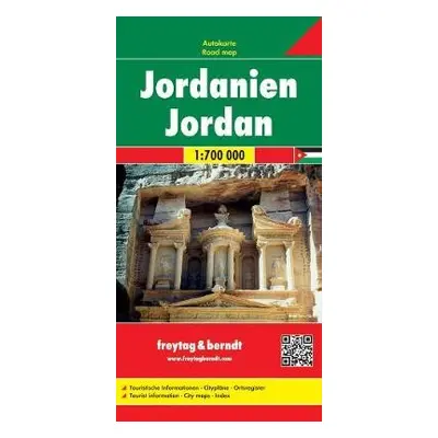 Jordan Road Map 1:700 000