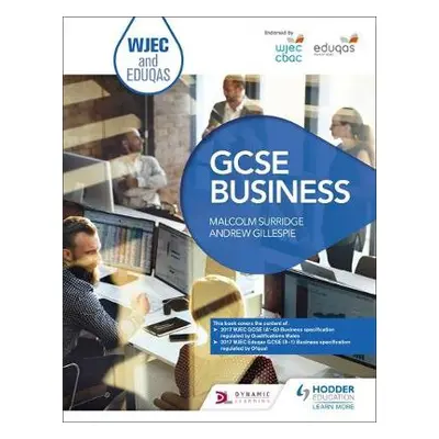 WJEC and Eduqas GCSE Business - Surridge, Malcolm a Gillespie, Andrew