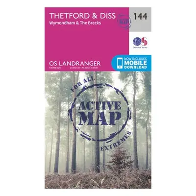 Thetford a Diss, Breckland a Wymondham - Ordnance Survey