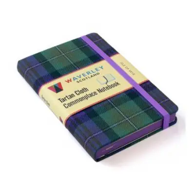 Waverley (M): Isle of Skye Tartan Cloth Commonplace Notebook