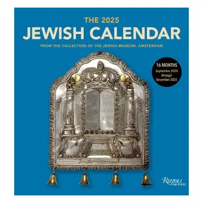 Jewish Calendar 2024–2025 (5785) 16-Month Wall Calendar - Jewish Historical Museum Amsterdam