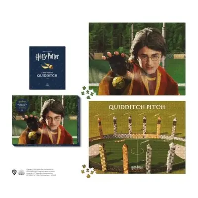 Harry Potter Quidditch Match 2-in-1 Double-Sided 1000-Piece Puzzle - Lemke, Donald