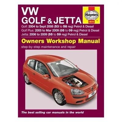 VW Golf (04 - Sept 08), Golf Plus (05 - Mar 09) a Jetta (06 - 09) Haynes Repair Manual - Haynes 