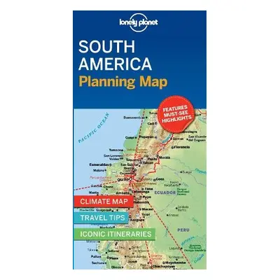 Lonely Planet South America Planning Map - Lonely Planet