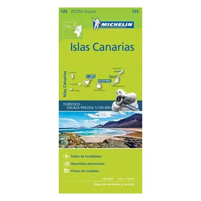 Iles Canaries - Zoom Map 125 - Michelin