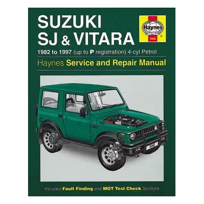 Suzuki SJ Series, Samurai a Vitara (4-cyl) Petrol (82 - 97) Haynes Repair Manual - Haynes Publis