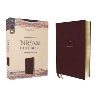 NRSVue, Holy Bible, Leathersoft, Burgundy, Comfort Print - Zondervan