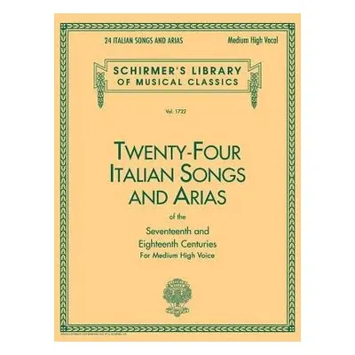 24 Italian Songs a Arias - Medium High Voice