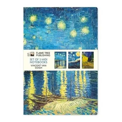 Vincent van Gogh Set of 3 Midi Notebooks